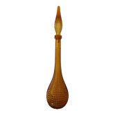 Carafe italienne Empoli pointes diamant 1970