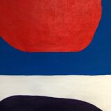 Acrylic painting abstraie on canvas wall decoration