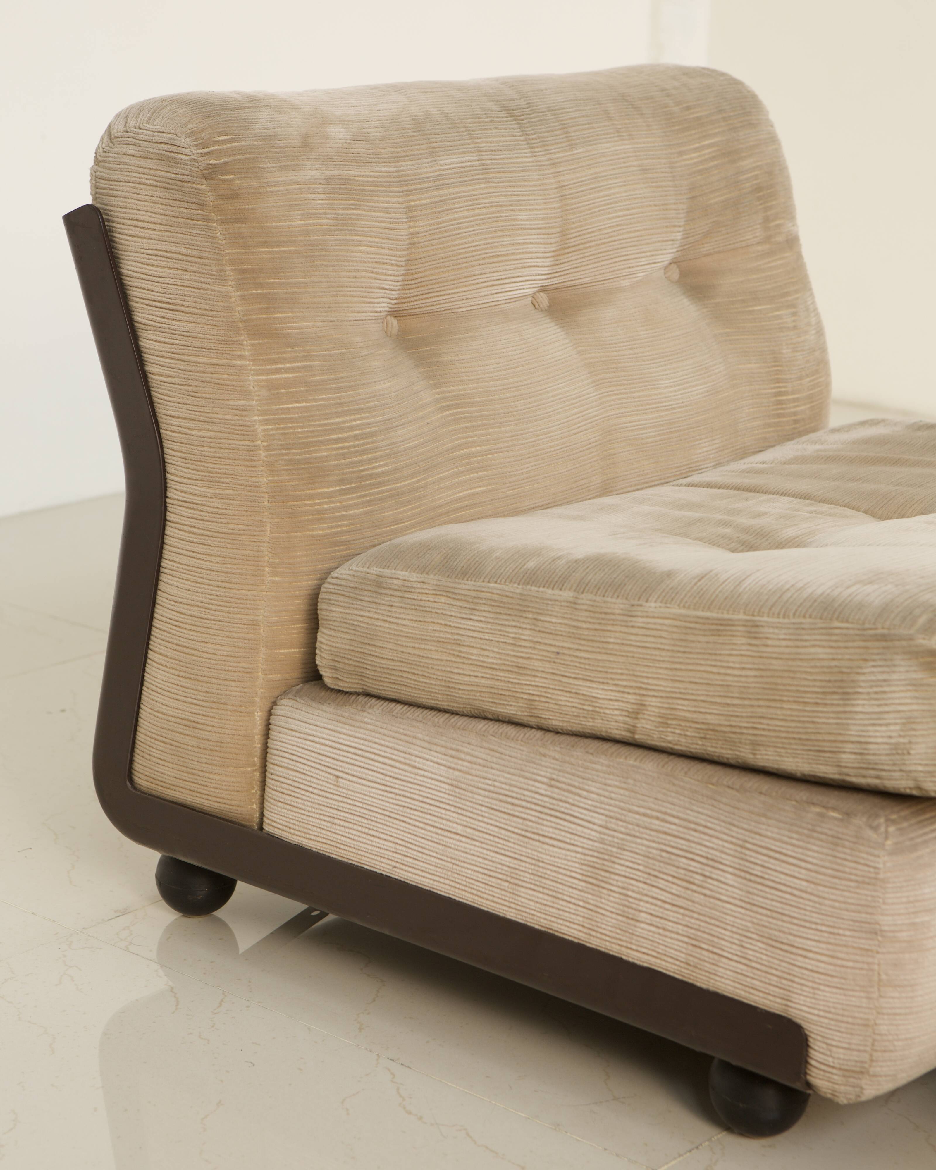 Pair of "Amanta" armchairs by Mario Bellini for C&B Italia, 60s