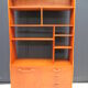 Library teak vintage double sided