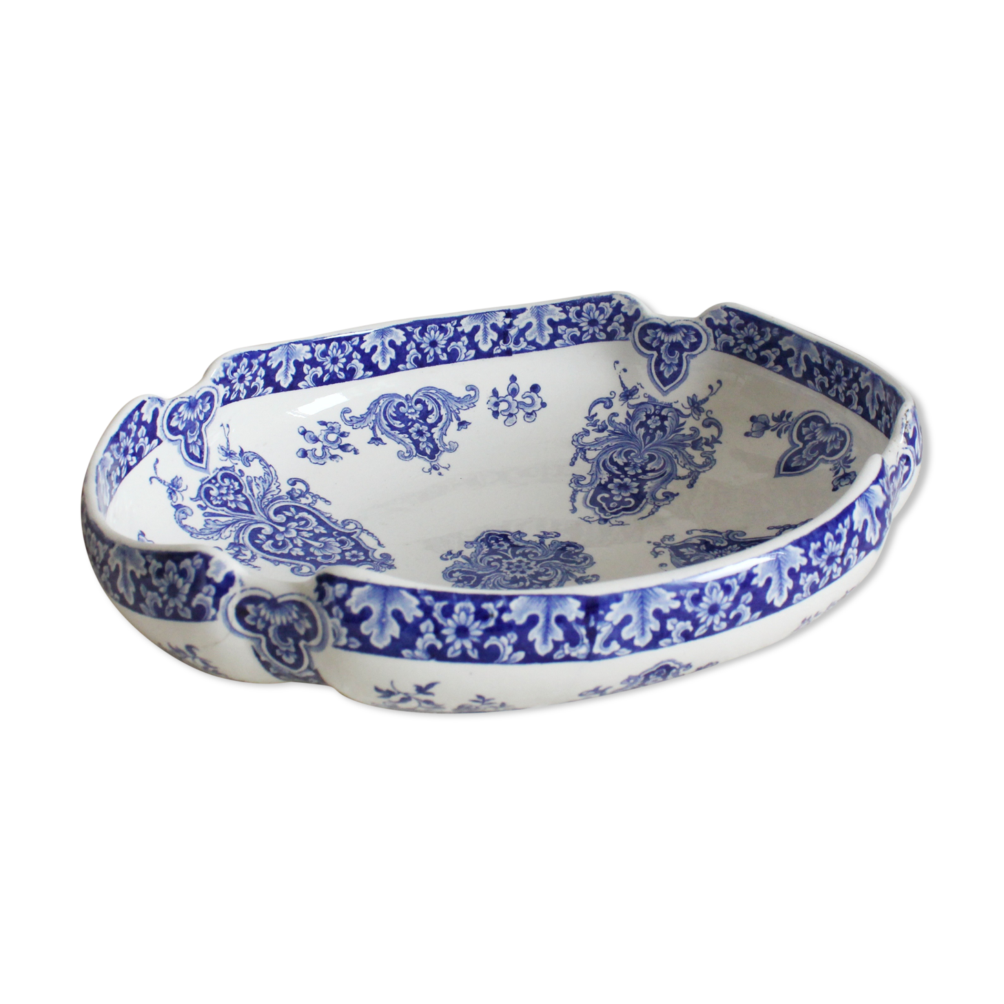 Salad bowl in Gien earthenware