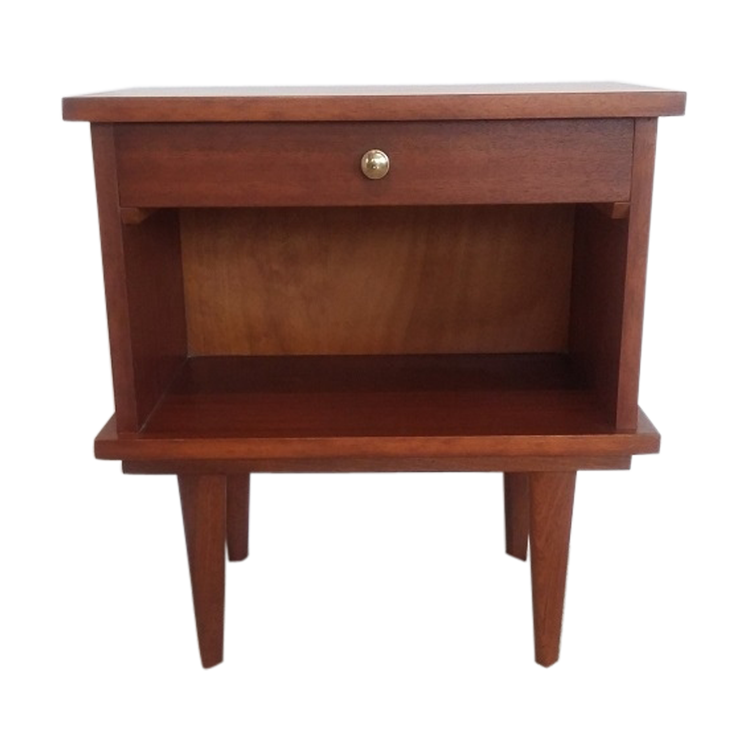 Vintage teak bedside