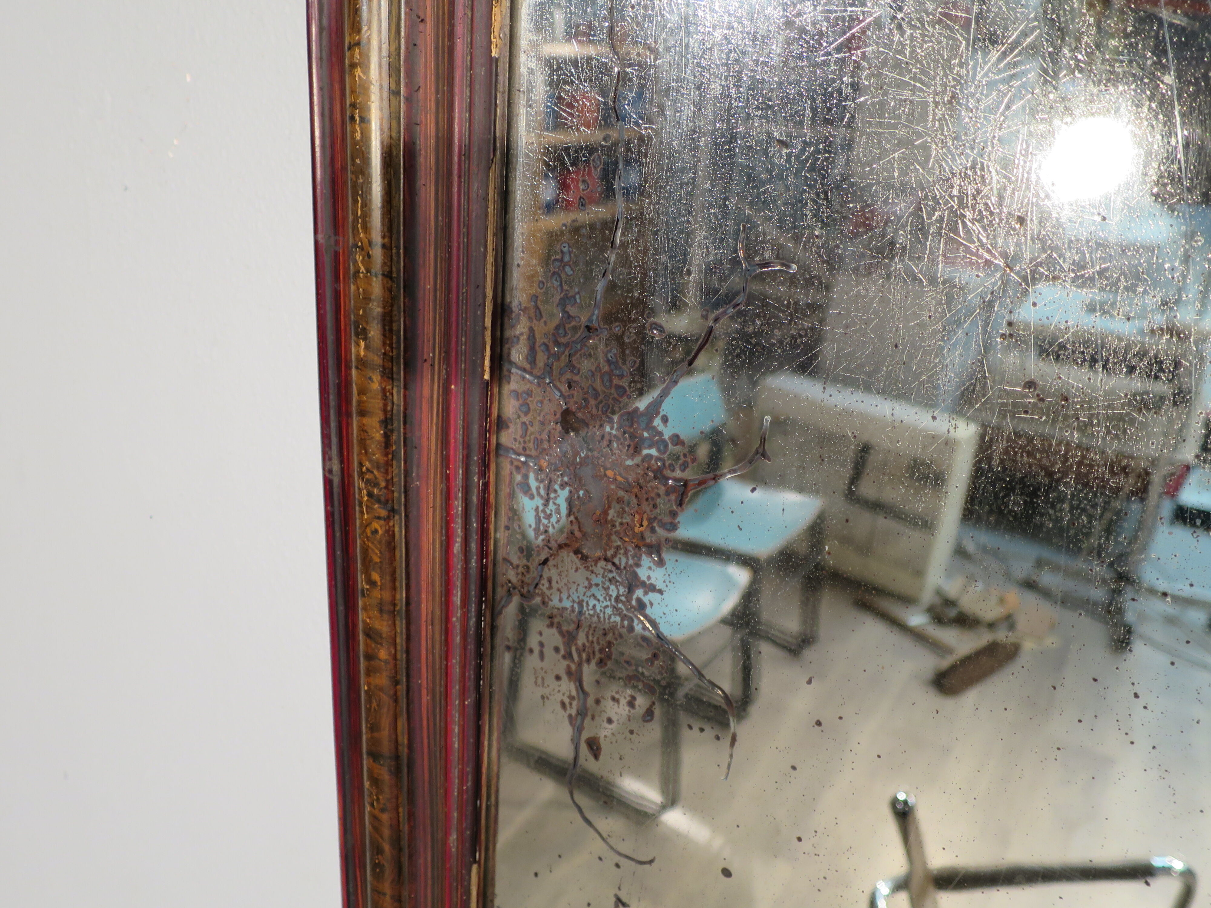 Ancient mirror  54x72cm