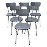 Set of 6 Formica chairs