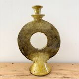 Moroccan terracotta candle holder