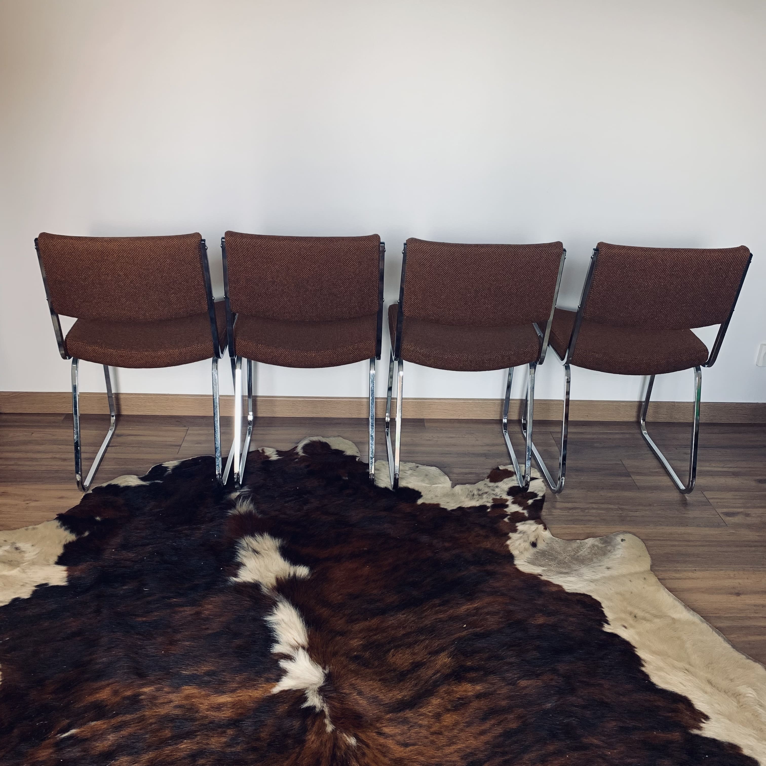 Ensemble de 4 chaises vintage