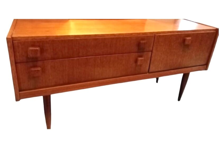 Enfilade, Commode scandinave vintage en teck