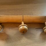 Pop-up Christmas 2022 -Coat rack 3 old wooden hooks