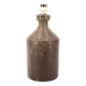 Cylindrical stoneware potter's lamp base, 1970s