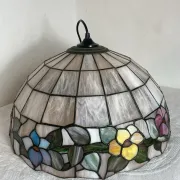 Stained glass pendant