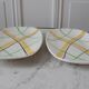 Duo of raviers Gien model Sarabande 50-60s