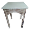 Solid wood stool square seat