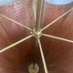 Vintage copper and brass umbrella stand