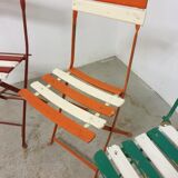 Bistro folding chairs garden