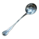 Christofle brand ladle in silver metal - Letter B on the back.