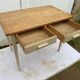 2 drawer solid wood desk 1950