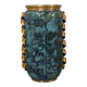 Large 1950s vintage decorated ceramic vase, Italian design