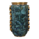 Large 1950s vintage decorated ceramic vase, Italian design