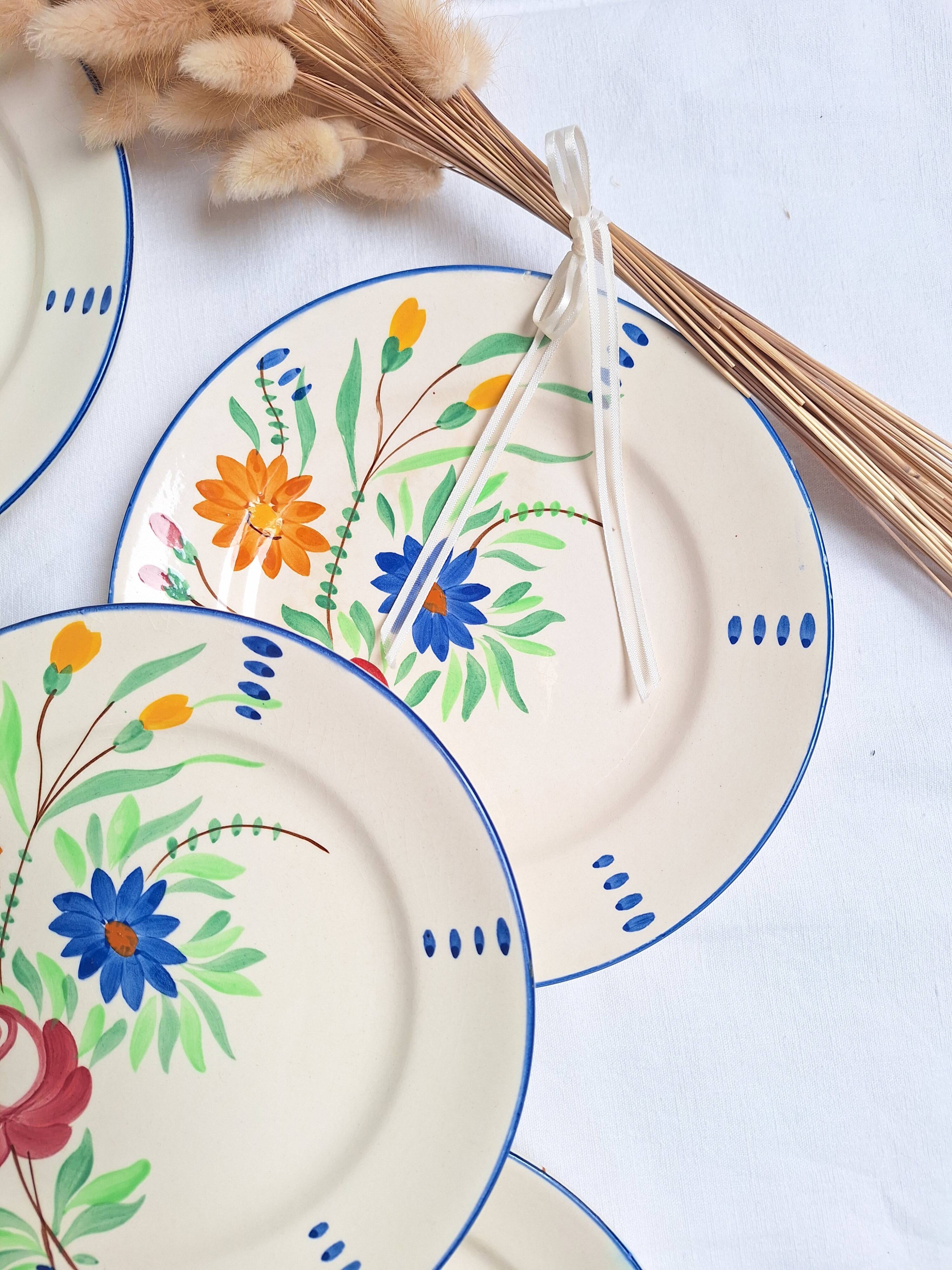 Assiettes plates Longchamp