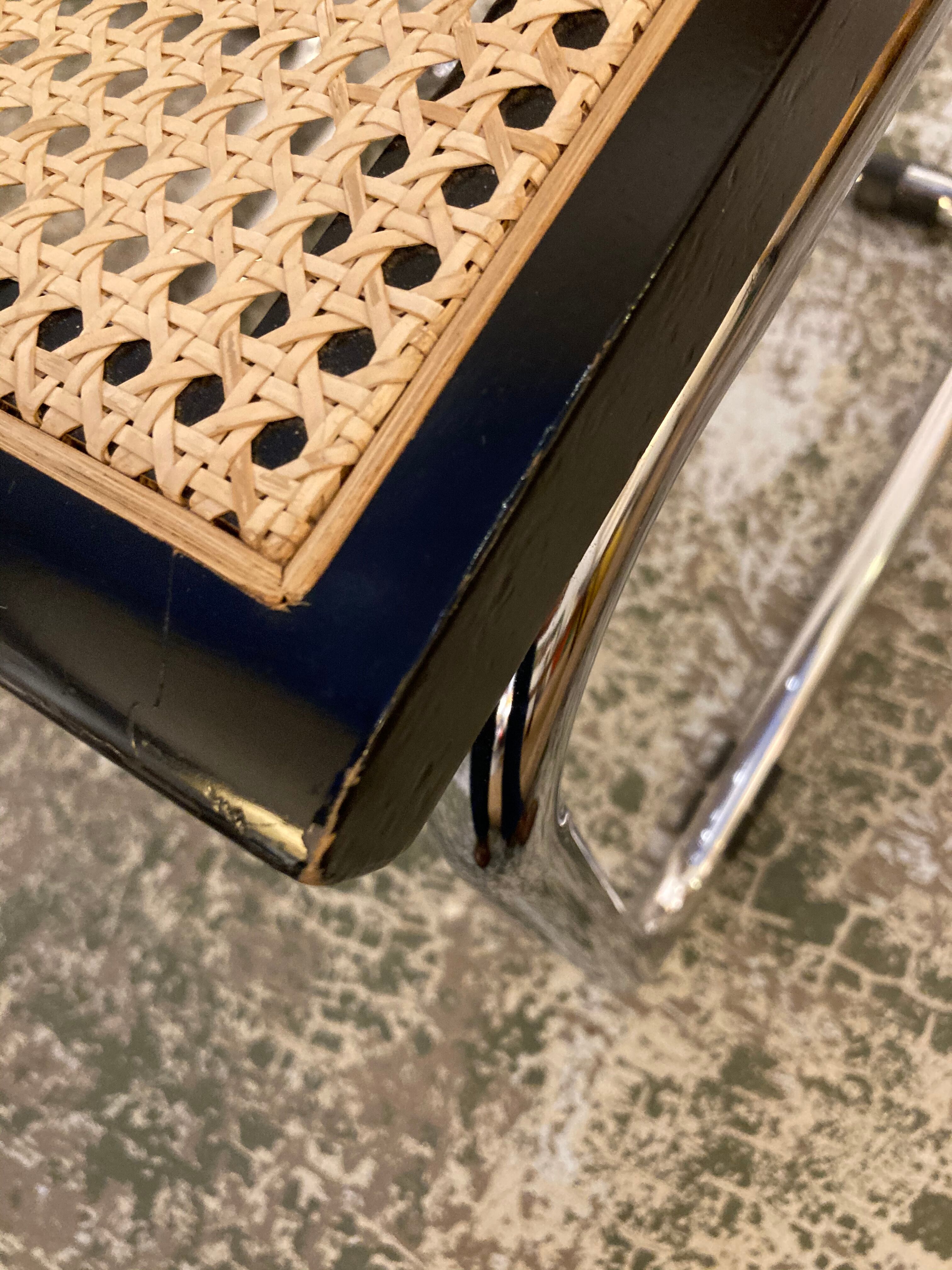 Series of 4 chairs B32 Cesca de Breuer