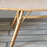 Table en rotin