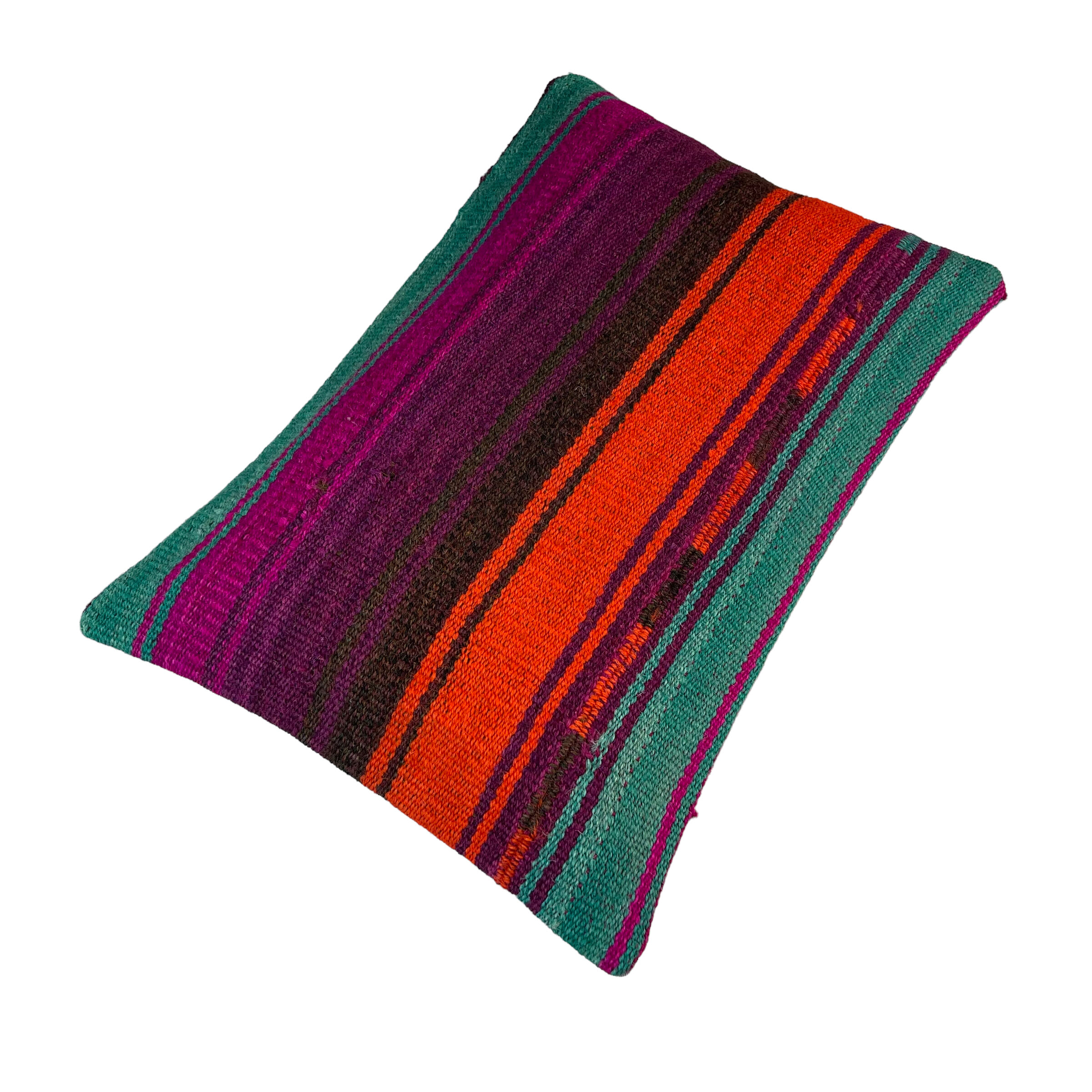 Vintage turkish handmade cushion cover , 30 x 50 cm