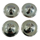 Polished brass furniture knobs