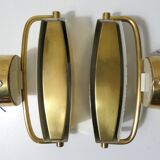 Pair of Jacques Biny mid-century design wall sconces