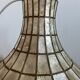 Mother-of-pearl suspension in the shape of a drop of water 70s