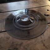 Smoked glass table centrepiece – mid-20th century design