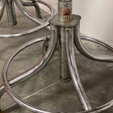 3 chaises ou tabourets bar industrielles