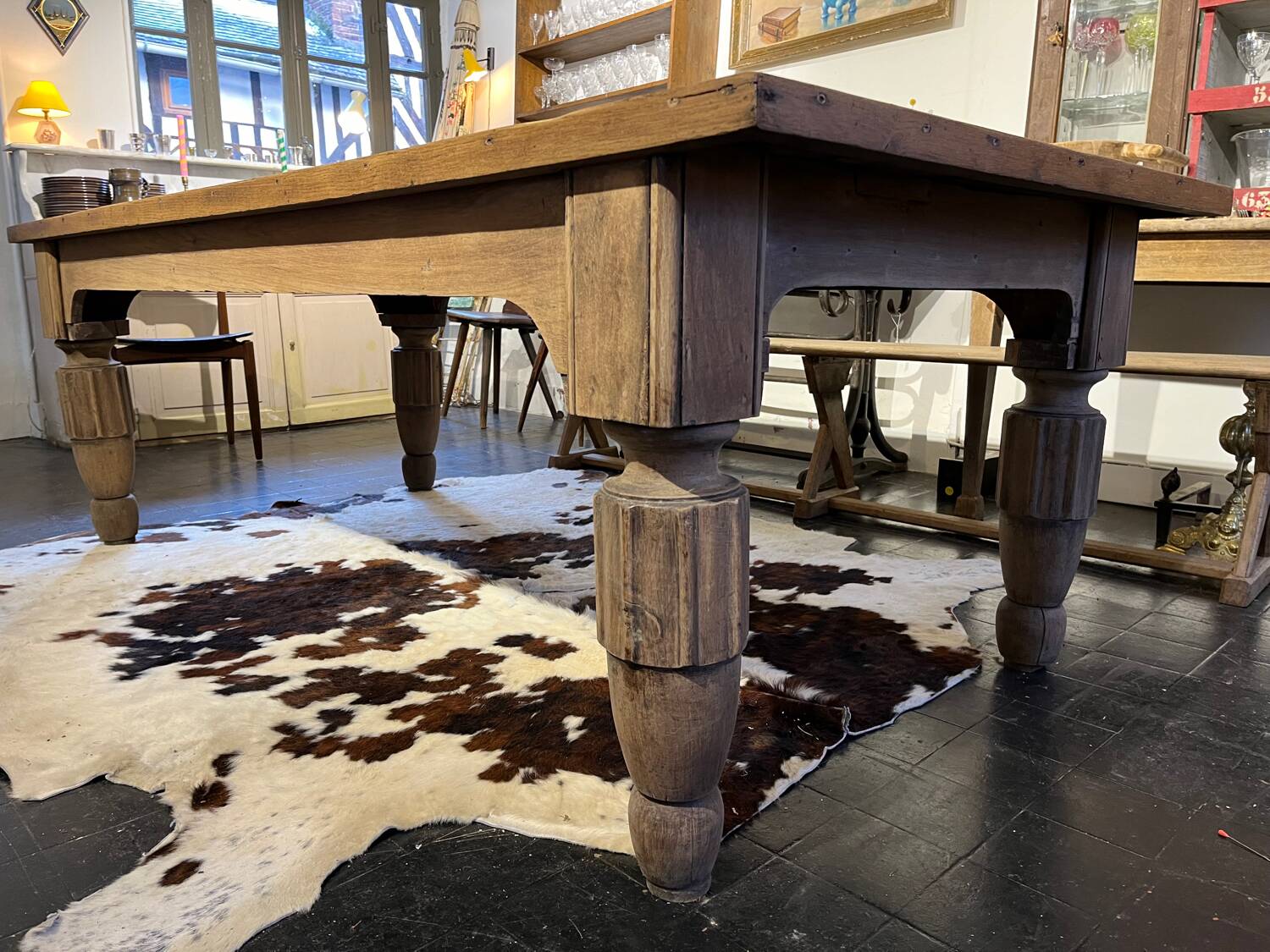 Grande table de ferme