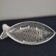 Coupelle en verre en forme de poisson