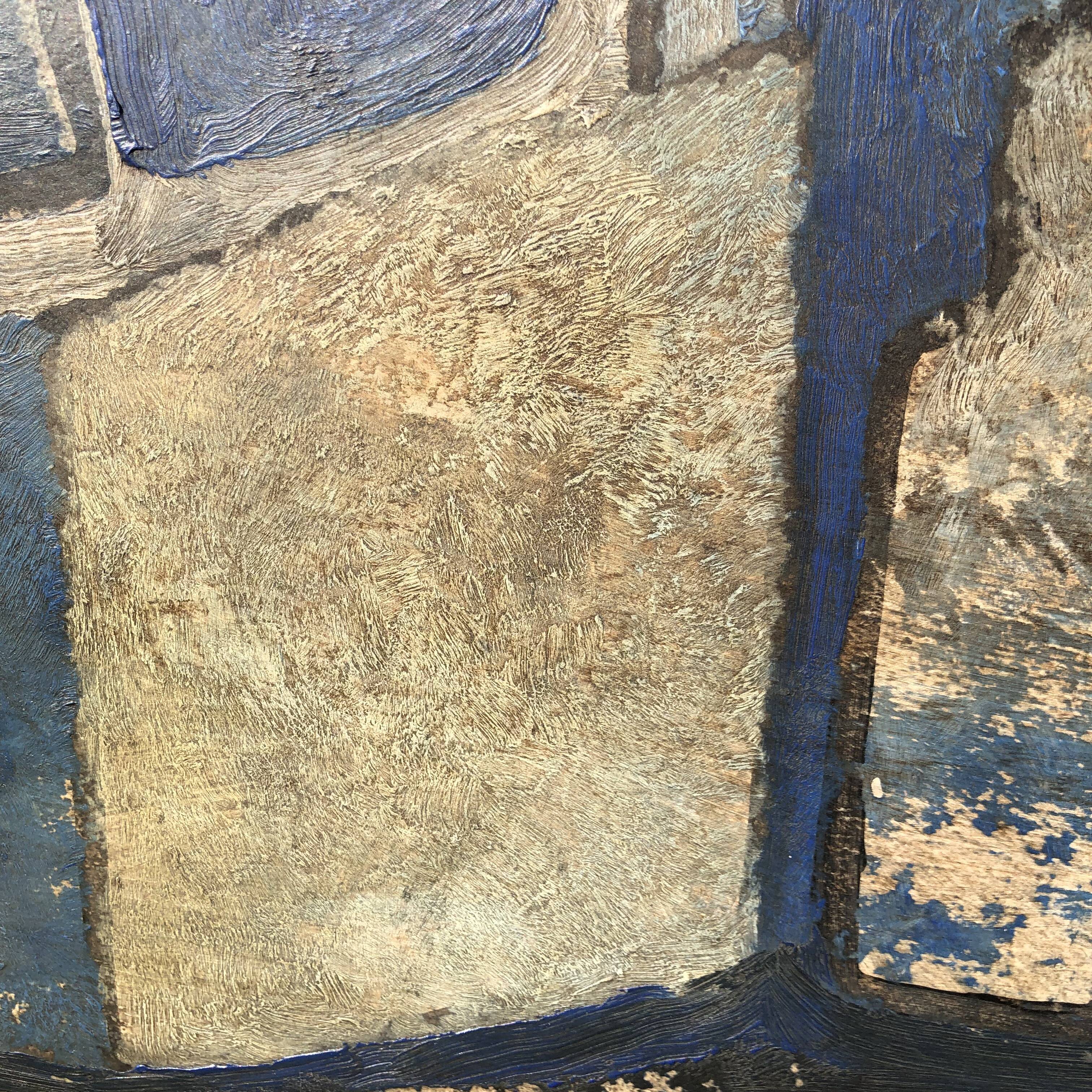 Abstract oil painting