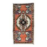 Petit tapis turc vintage 96x51 cm, short runner, tribal, shabby, mini tapis