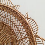 Rattan tray