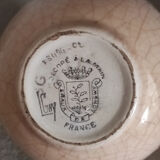 Longwy Enamel ball vase