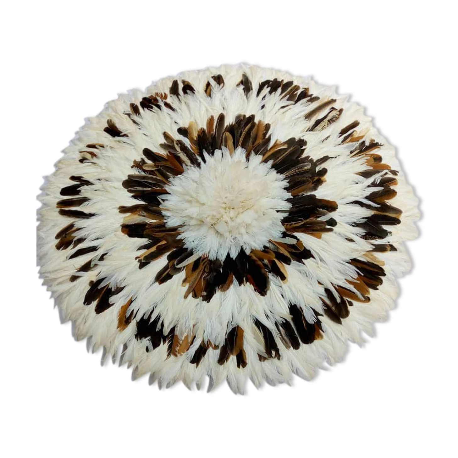 Juju Hat inside white natural contour then white then natural then white of 80 cm