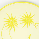 Yellow turntable, springform cake tin, Germany, 1970s
