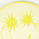 Yellow turntable, springform cake tin, Germany, 1970s