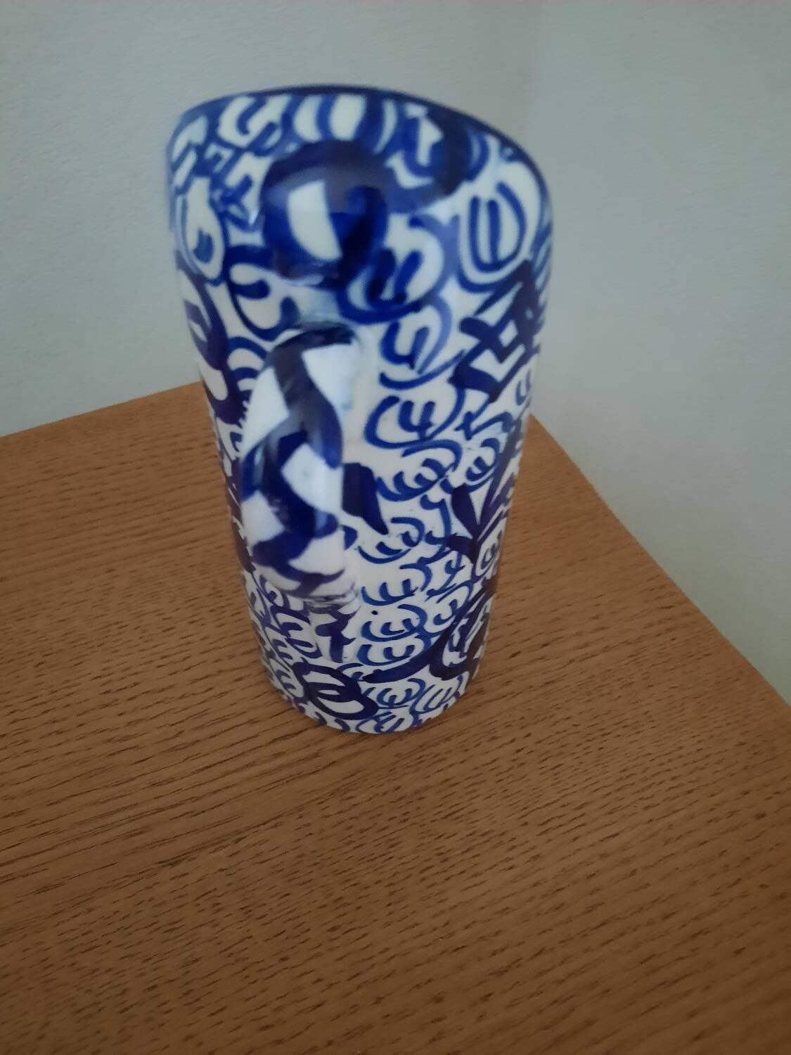 Set liquor bottle with candle holder