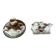 Set of 2 vintage doll coffee sets