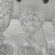 suite of 26 glasses + baccarat crystal carafe