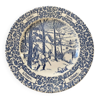 Ironstone dinner plate