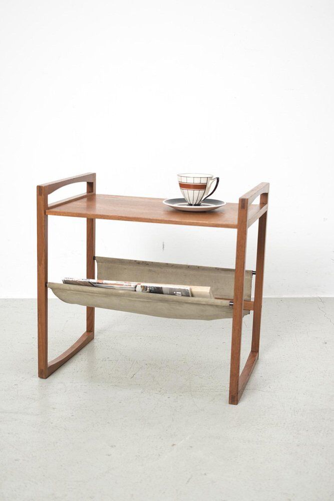 Side Table with Magazine Rack from Sika Mobler