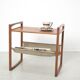 Side Table with Magazine Rack from Sika Mobler