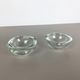 Murano glass shell bowls by Cenedese Italy, 1960