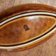 Pair of vintage Polish ceramic fish platters