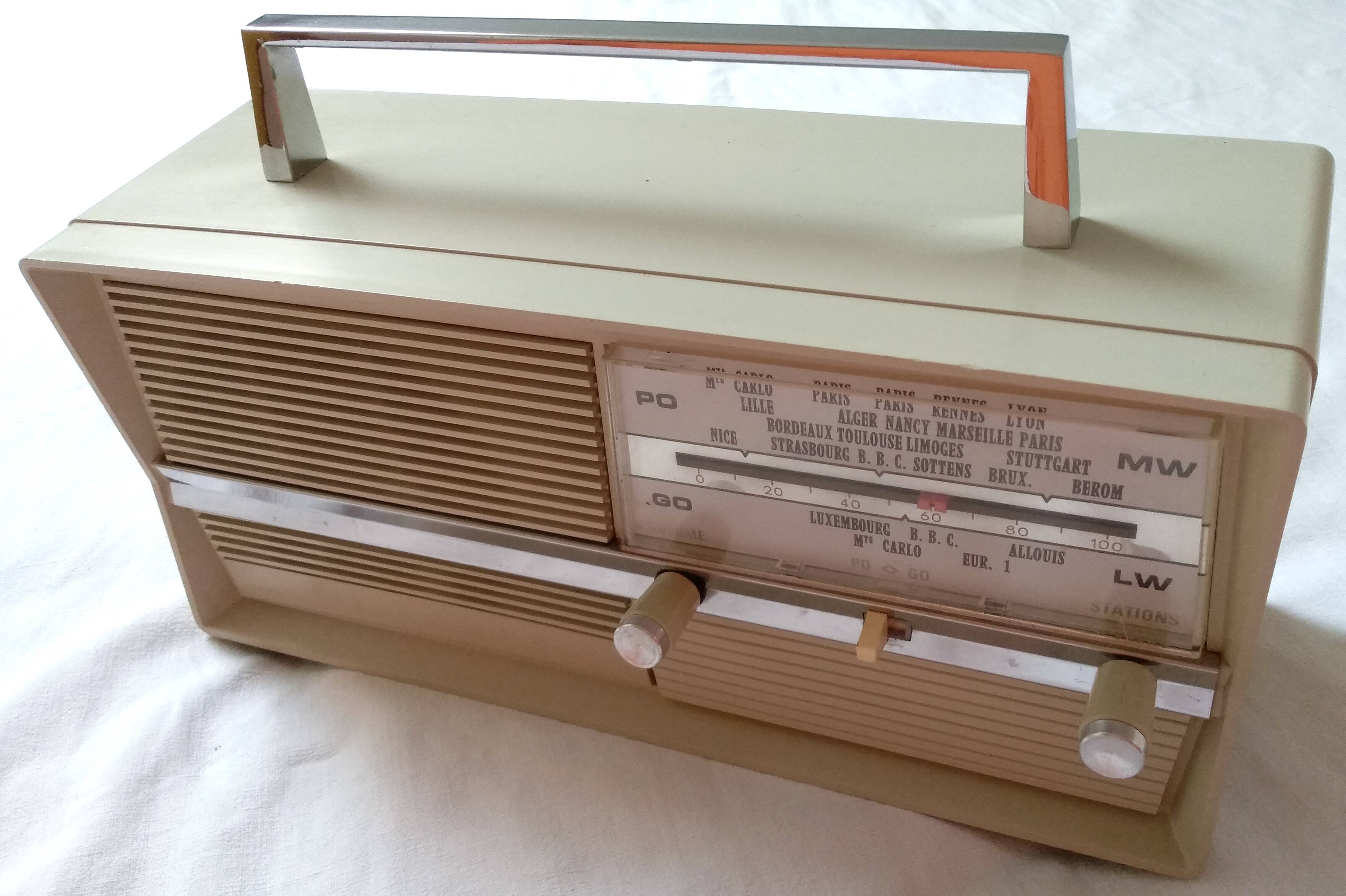 Optalix portable radio late 60s