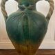 Very large decorative ceramic vase in an antique/Mediterranean style.